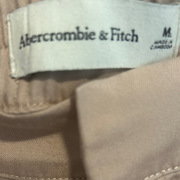 Abercrombie & Fitch sloan Tan Wide Leg Pants - Picture 3 of 6
